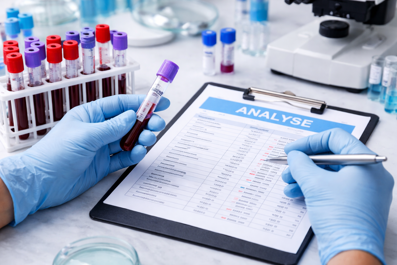 Medizinische Laboranalyse